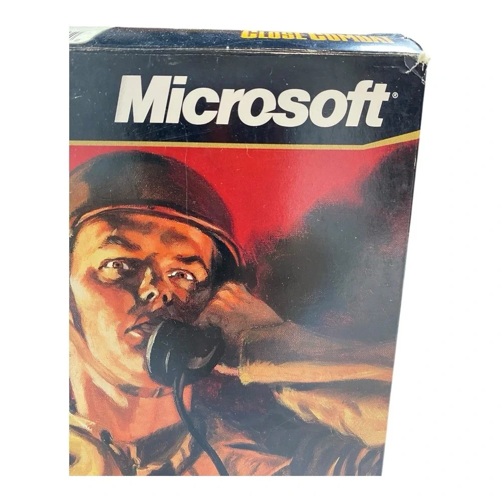 Close‎ Combat Big Box Microsoft PC Game 1996 Vintage Atomic Games